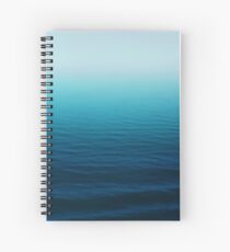 Tiefes Blau Spiralblock