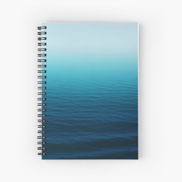 Tiefes Blau Spiralblock