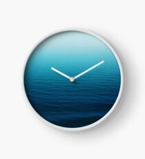 Deep Blue Clock