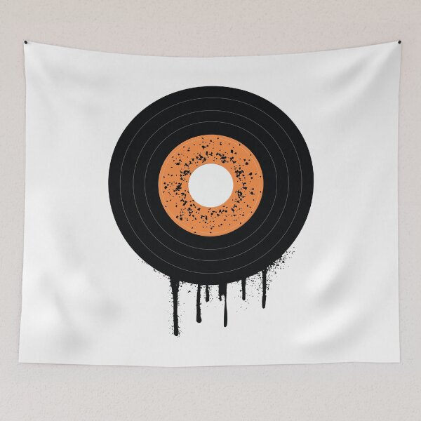 Item preview, Melting Dripping Vinyl Lp Record designed and sold by Blok45.