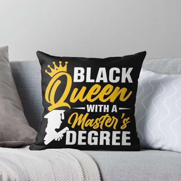Item preview, Funny Black Queen With A Masters Degree College Graduation designed and sold by Best Designer.
