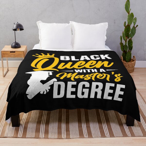 Item preview, Funny Black Queen With A Masters Degree College Graduation designed and sold by Best Designer.