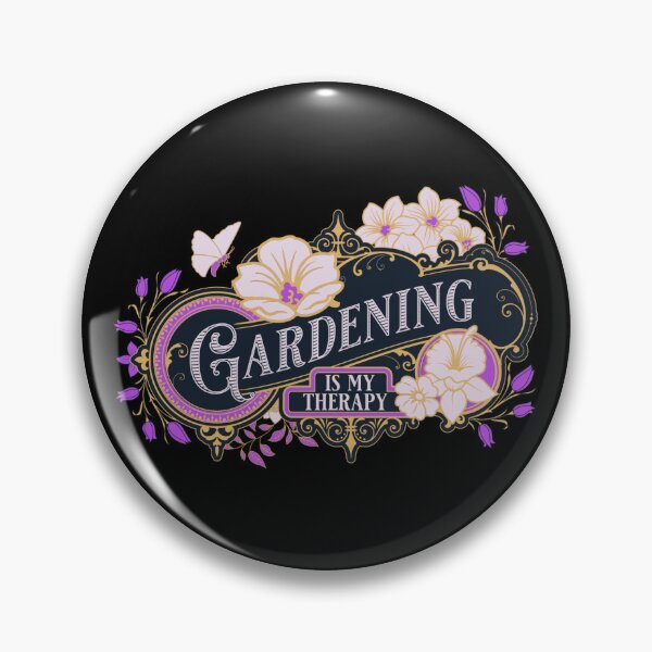 Item preview, Gardening Is My Therapy designed and sold by Crazy Crow.