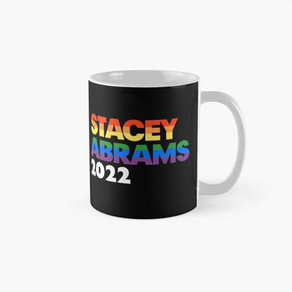 Item preview, Stacey Abrams 2022 Georgia Governor LGBT Gay Pride Rainbow  designed and sold by YikesForever.