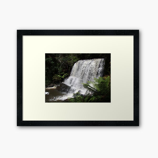 upper Forth Falls, Wilmot, Tasmania Framed Art Print