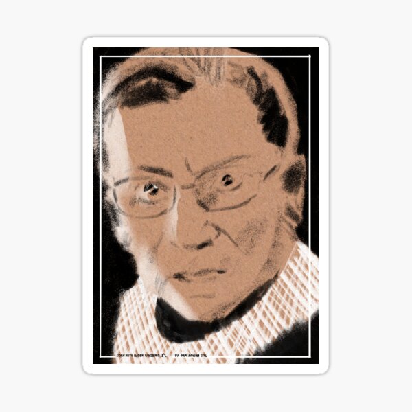 Remember. Dissent. RBG, Ruth Bader Ginsburg Sticker