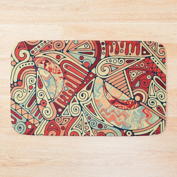 Item preview, Hand And Digitally Painted Pattern Art 26 designed and sold by EDDArt.