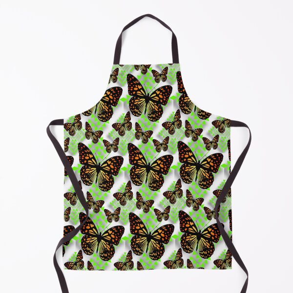Item preview, White / Lime Green / Fire Color Native Butterfly Design designed and sold by JMWCD.