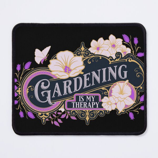 Item preview, Gardening Is My Therapy designed and sold by Crazy Crow.