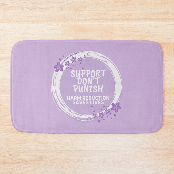Item preview, Harm Reduction - Support Don't Punish - Purple designed and sold by Absolute-Garlic.