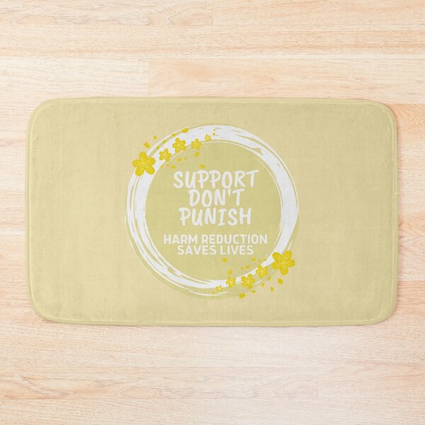 Item preview, Harm Reduction - Support Don't Punish - Yellow designed and sold by Absolute-Garlic.