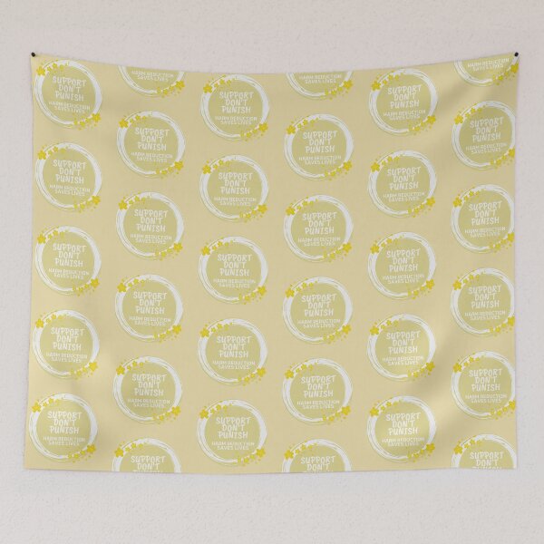Item preview, Harm Reduction - Support Don't Punish - Yellow designed and sold by Absolute-Garlic.
