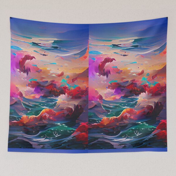 Item preview, The picture is a bright raging sea designed and sold by Monlin.