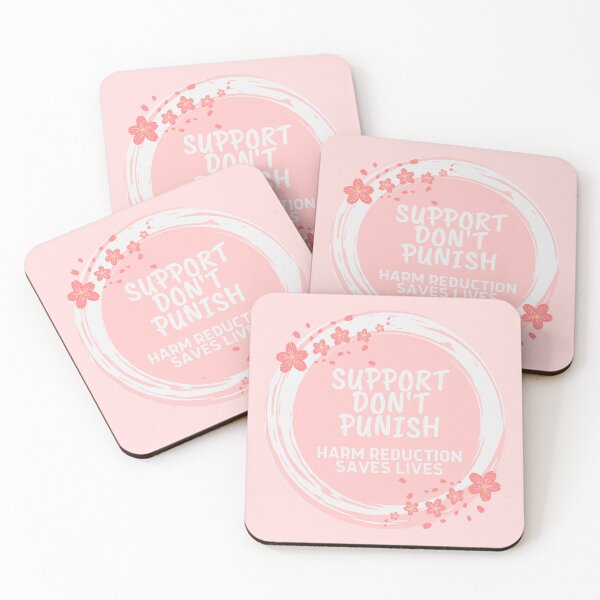 Item preview, Harm Reduction - Support Don't Punish - Pink designed and sold by Absolute-Garlic.