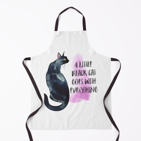 Item preview, A Little Black Cat Goes With Everything designed and sold by starwilliamsart.