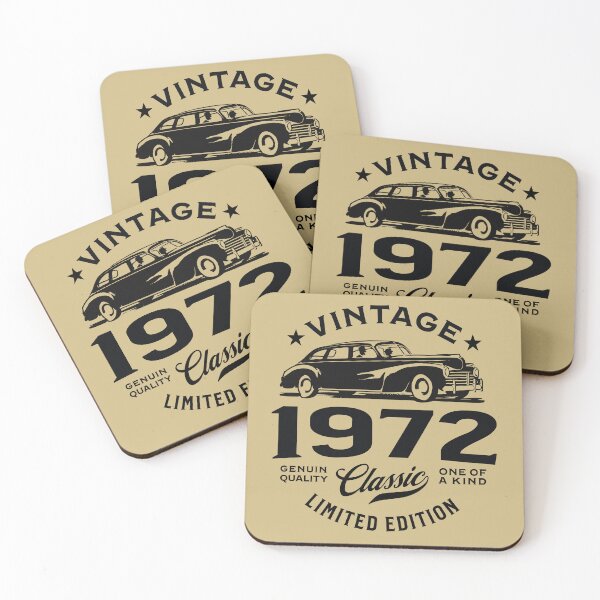 Item preview, Vintage 1972 Classic 50 Years Old Gifts 50th Birthday gift designed and sold by BahaaIB.