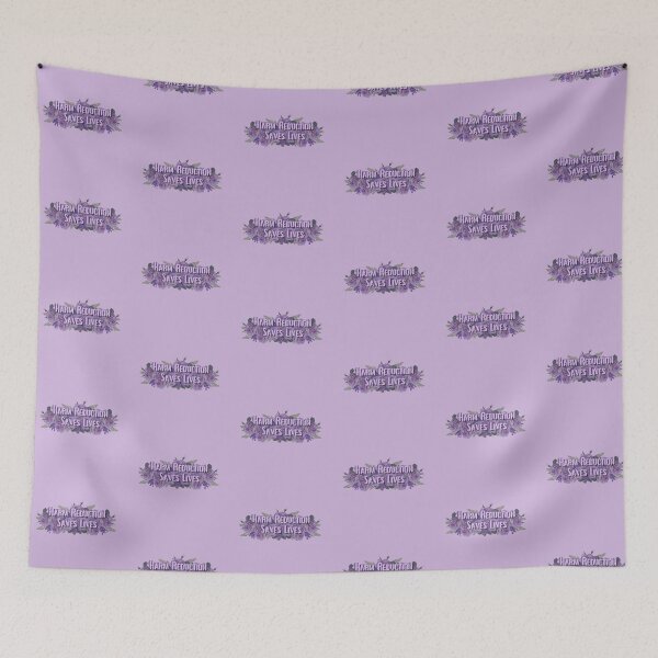 Item preview, Harm Reduction Saves Lives - Purple designed and sold by Absolute-Garlic.