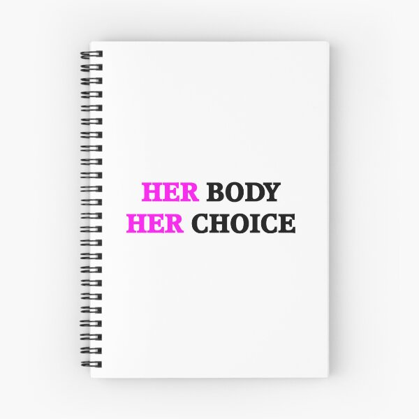 Item preview, Her Body Her Choice white designed and sold by oxoxoxo.