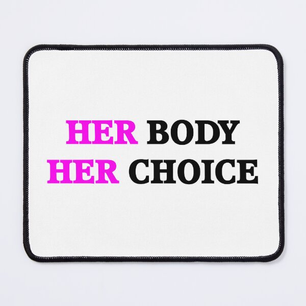 Item preview, Her Body Her Choice white designed and sold by oxoxoxo.