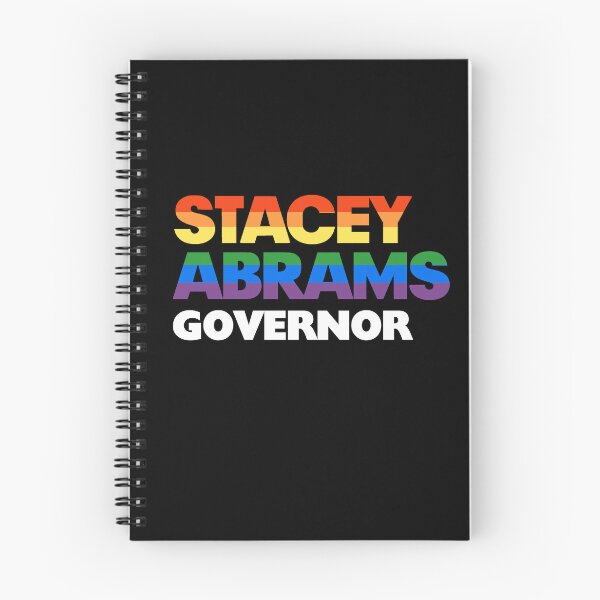 Item preview, Stacey Abrams 2026 Georgia Governor LGBT Gay Pride Rainbow  designed and sold by YikesForever.