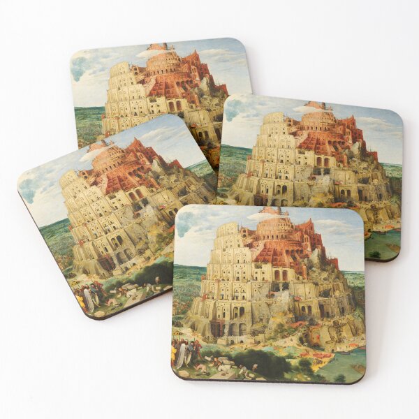 Item preview, The Tower of Babel |Pieter Bruegel the Elder | HD The (Great) Tower of Babel,  High Definition Photography designed and sold by TeeARTHY.