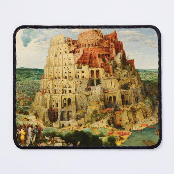 Item preview, The Tower of Babel |Pieter Bruegel the Elder | HD The (Great) Tower of Babel,  High Definition Photography designed and sold by TeeARTHY.