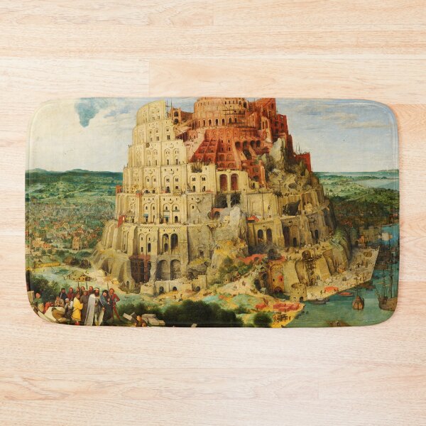Item preview, The Tower of Babel |Pieter Bruegel the Elder | HD The (Great) Tower of Babel,  High Definition Photography designed and sold by TeeARTHY.