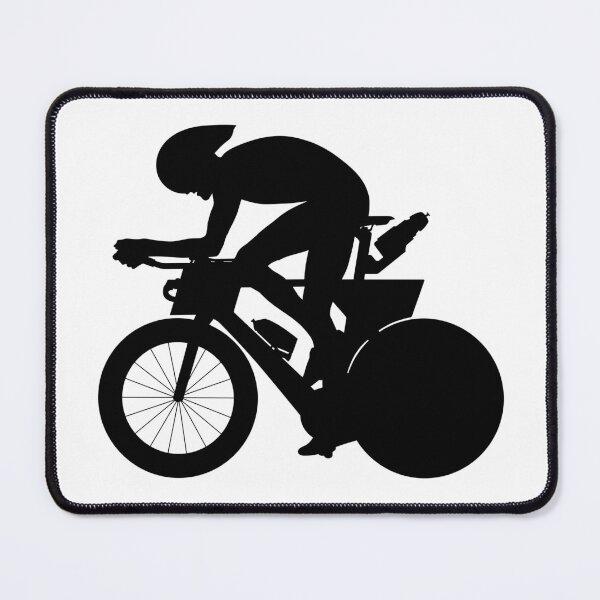 Item preview, Professional racing cyclist, sport cyclist riding a racing bike, triathlon street sport Aero road bike in motion.  designed and sold by Marcin Adrian.