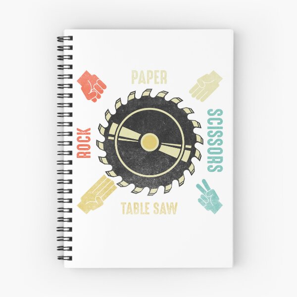 Item preview, Funny Rock Paper Scissors Table Saw Carpenter Tools Joke designed and sold by Best Designer.