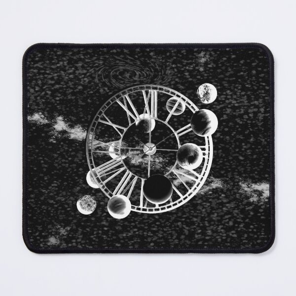 Item preview, Sci-fi collage space clock designed and sold by LucaLeeDesign.