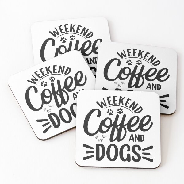 Item preview, Weekends Coffee And Dogs Essential  designed and sold by ELBStore.