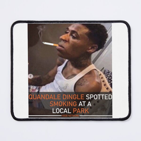 Item preview, Quandale Dingle Spotted Smoking At the Local Park designed and sold by PocketPoach.