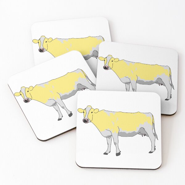 Item preview, Yellow cow designed and sold by Quincy Plotts.
