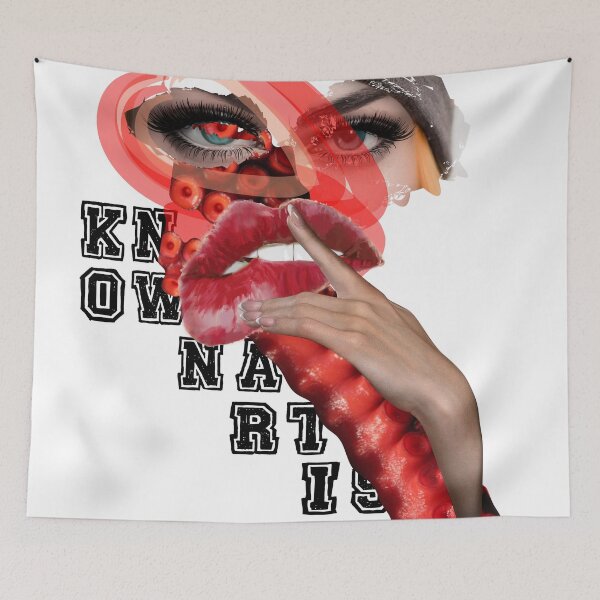Item preview, KNOWN ARTIST  printed designs collage and warped images designed and sold by deserveLuxe.