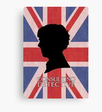 Consulting Detective Canvas Print