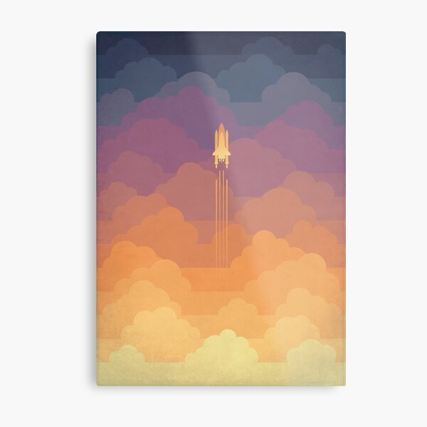 Clouds Metal Print