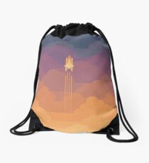 Clouds Drawstring Bag