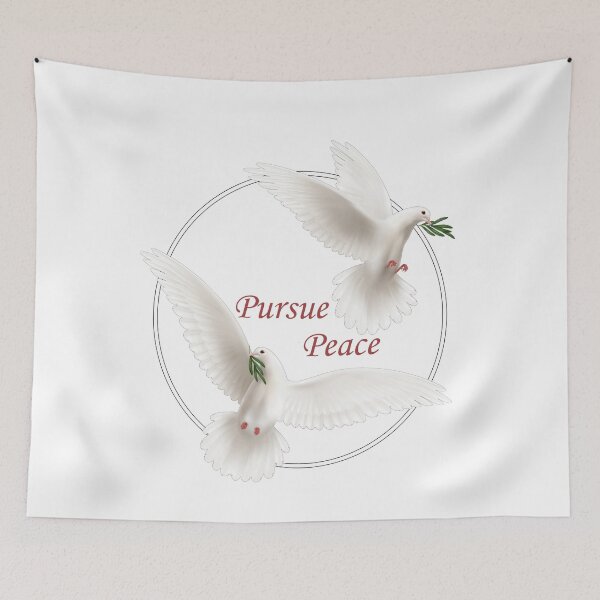 Item preview, Pursue peace dove designed and sold by gangglamour.