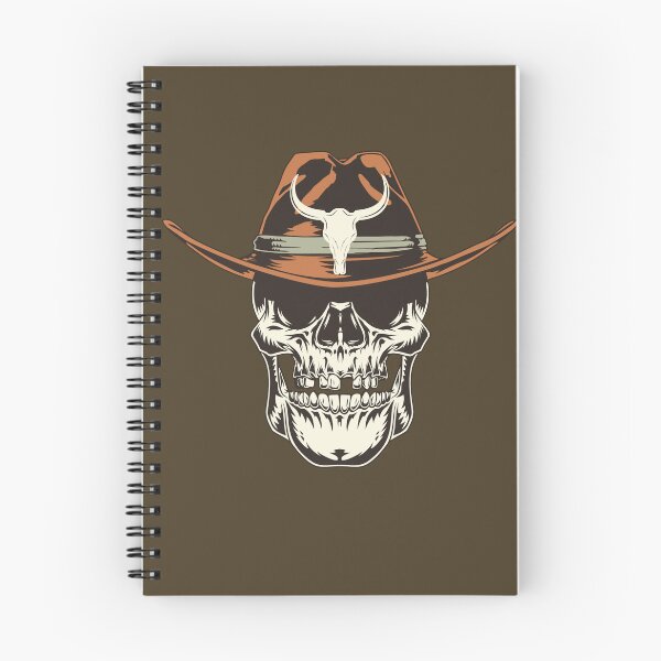 Item preview, Cool Vintage Rustic Rodeo Cowboy Skull Western designed and sold by CattlettArt.
