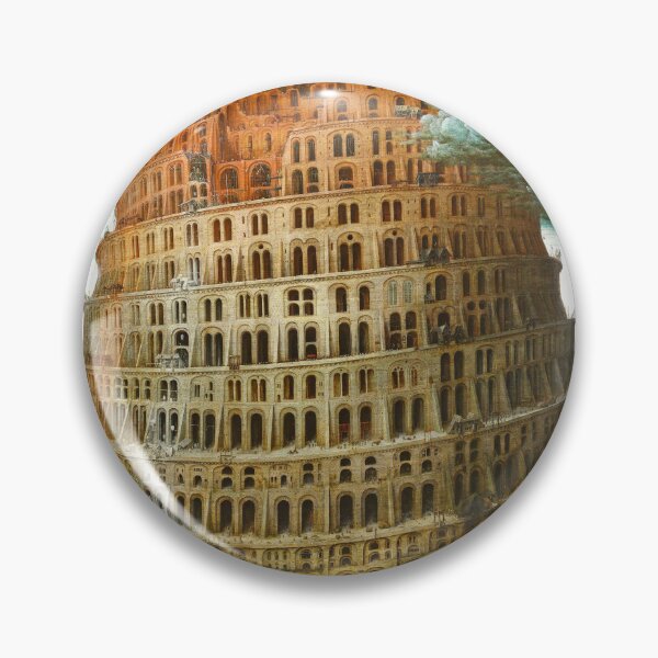 Item preview, The Tower of Babel (Rotterdam) The Tower of Babel |Pieter Bruegel the Elder | HD The (Great) Tower of Babel,  High Definition Photography designed and sold by TeeARTHY.