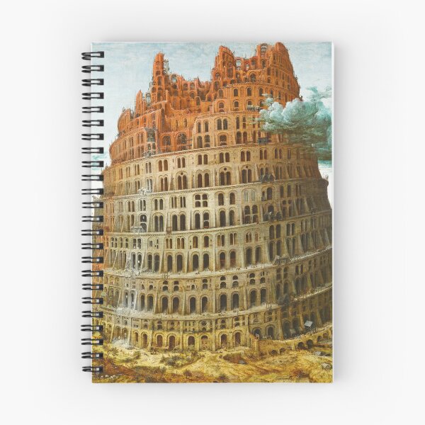 Item preview, The Tower of Babel (Rotterdam) The Tower of Babel |Pieter Bruegel the Elder | HD The (Great) Tower of Babel,  High Definition Photography designed and sold by TeeARTHY.