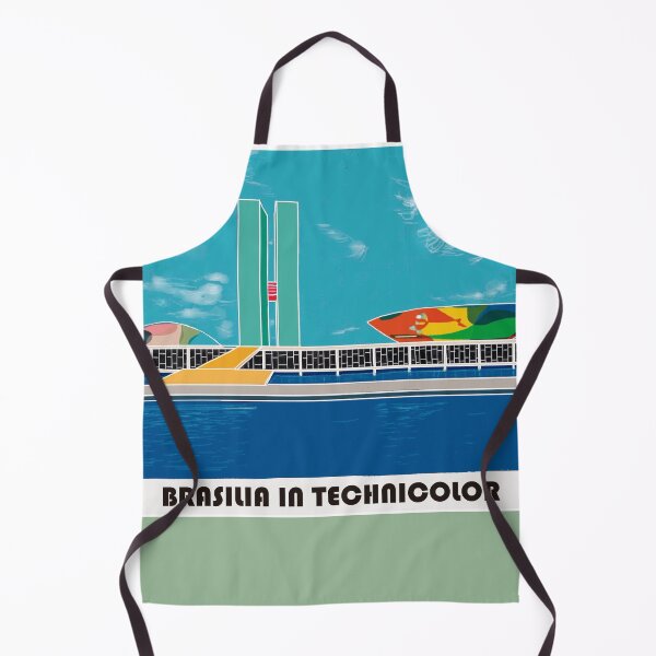Aperçu de l'œuvre Brasilia en Technicolor créée et vendue par SerafinDesign.