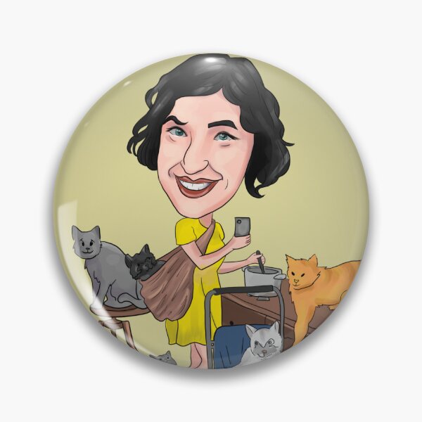 Item preview, Mayim and cats designed and sold by ShinArts.