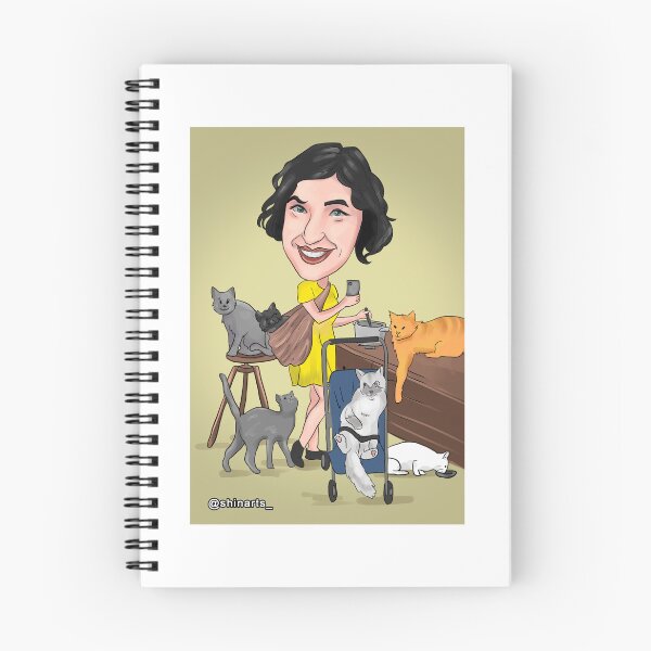 Item preview, Mayim and cats designed and sold by ShinArts.