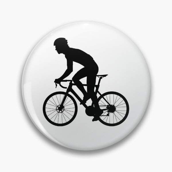 Item preview, Professional racing cyclist, sport cyclist riding a racing bike, triathlon street sport Aero road bike in motion.  designed and sold by Marcin Adrian.
