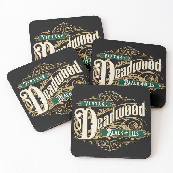 Item preview, Cool Vintage Western Deadwood South Dakota designed and sold by CattlettArt.