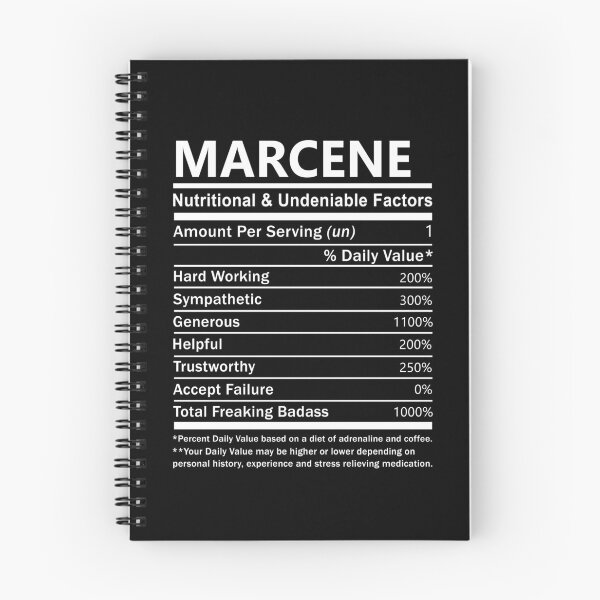Item preview, Marcene Name T Shirt - Marcene Nutritional And Undeniable Factors Gift Item Tee designed and sold by rolandchel.