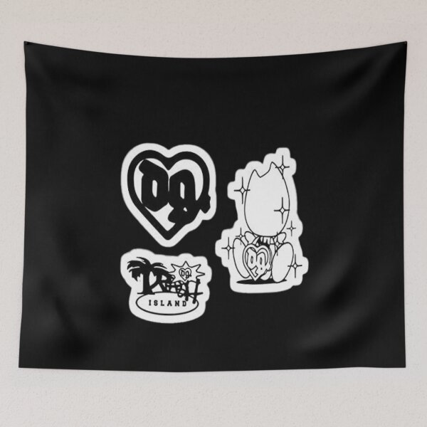Item preview, drain gang sticker pack  designed and sold by Kidutees.