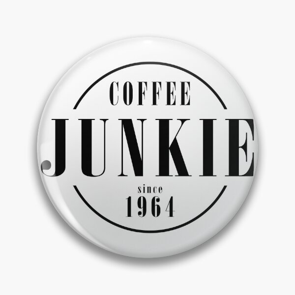 Item preview, Coffee Junkie since 1964 designed and sold by AlfabetDesign.