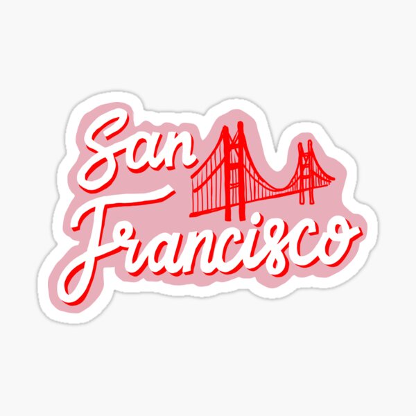 Item preview, San francisco pink designed and sold by CUPOFZOE.